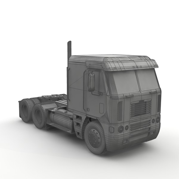 freightliner argosy mid-roof 101 3d model - Freightliner Argosy Mid-roof 101` by bansheewoj